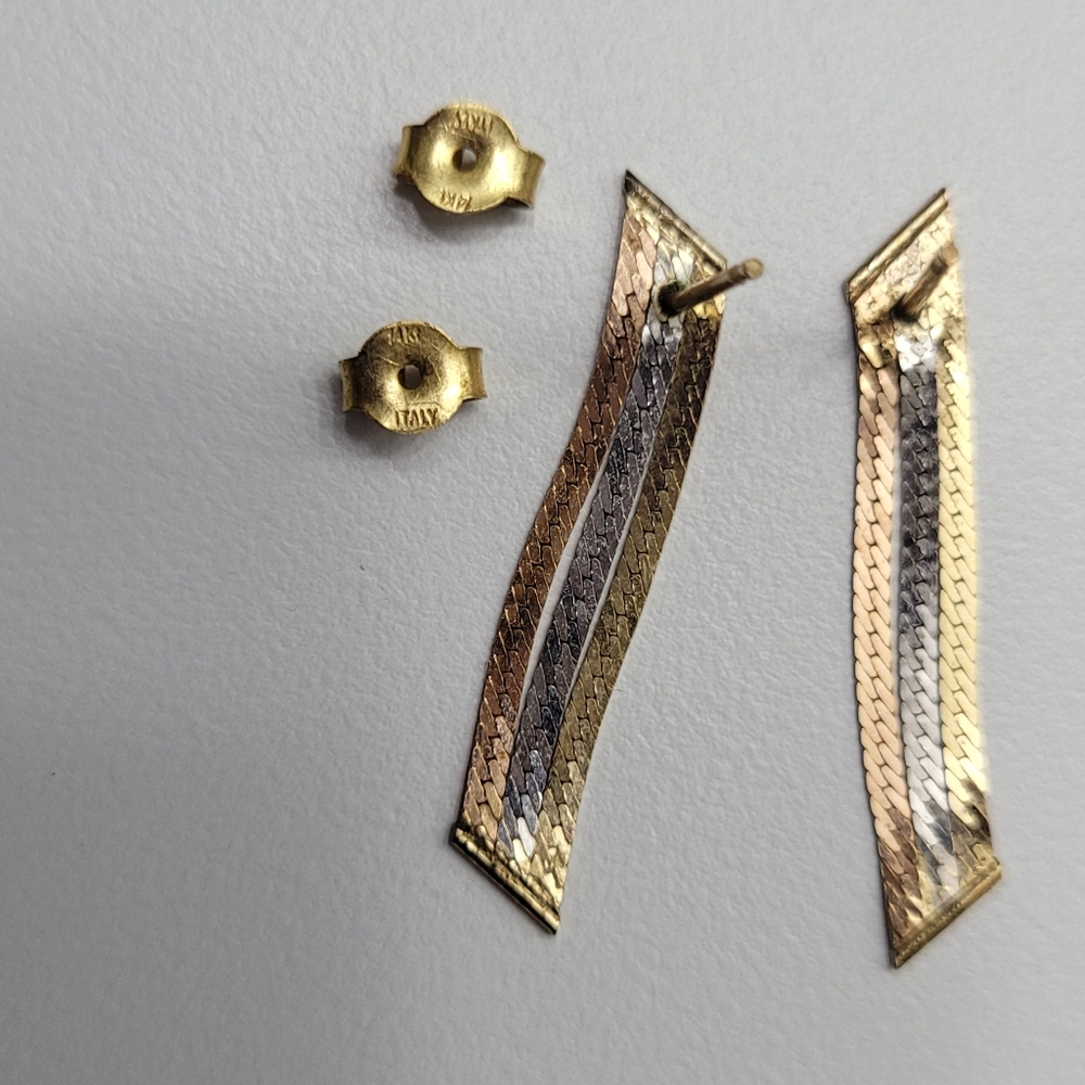 14k gold earrings